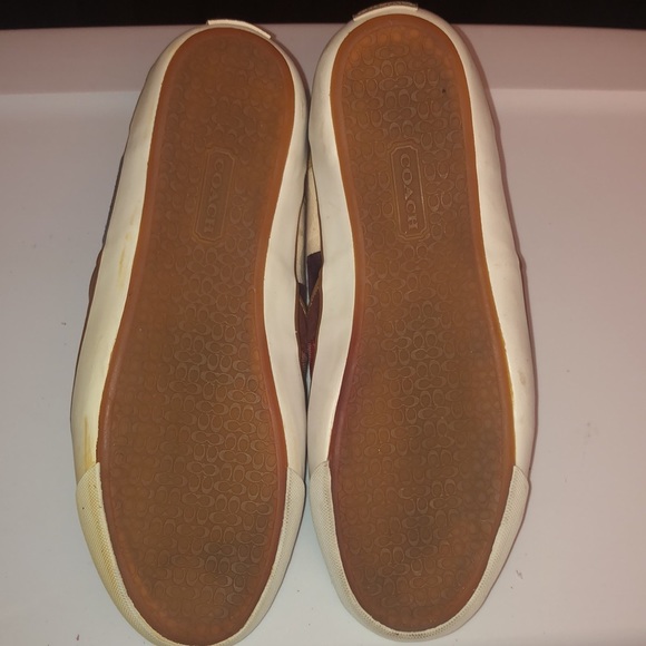 Vintage Coach Patchwork Leather/Suede Slip-On Size 11 - Picture 7 of 8